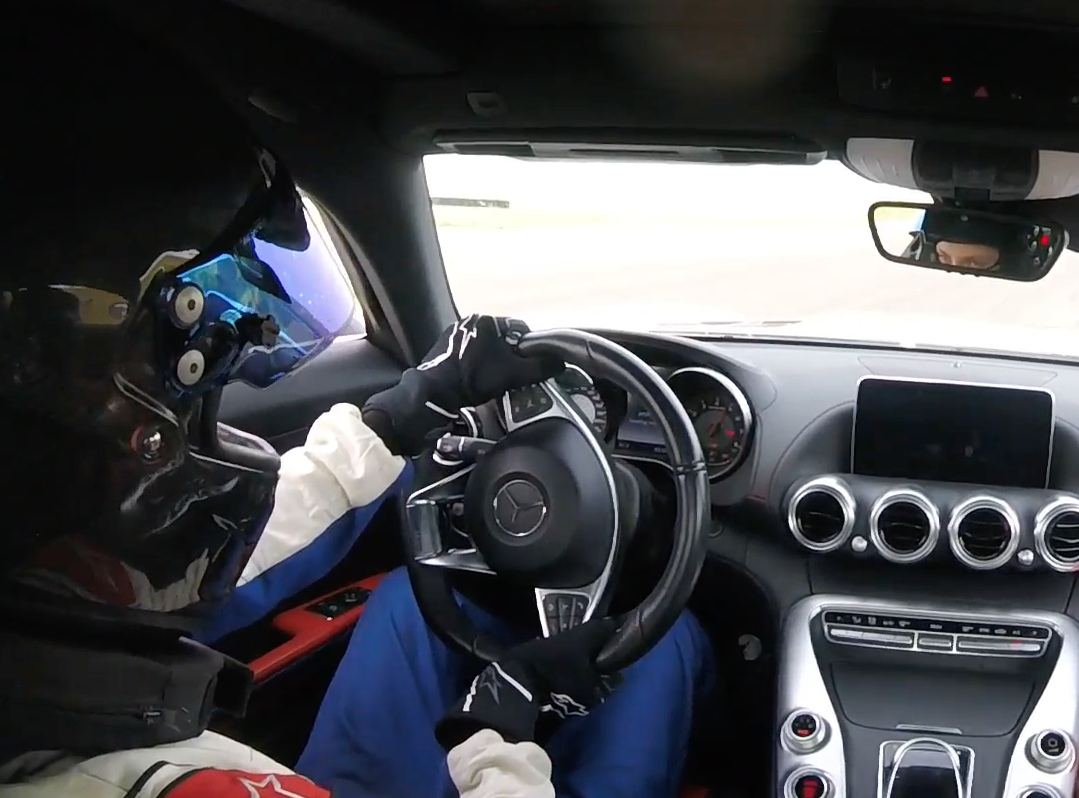 Taking Laps - Mercedes GT